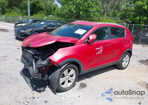 2013 Kia Sportage Lx из США, поврежденный, VIN KNDPB3A26D7508691